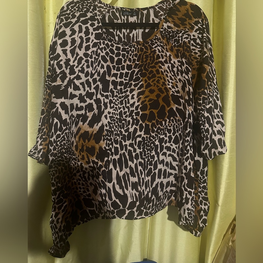 Phool women’s size 1X top excellent condition